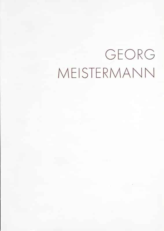 Buchcover Georg Meistermann