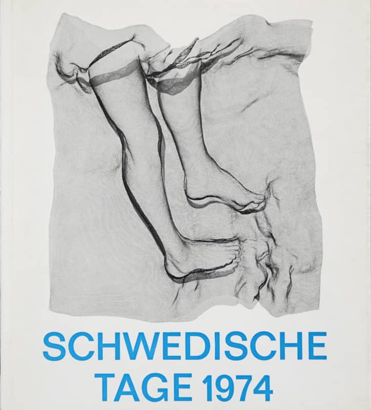 Publikation-Buchcover Schwedische Tage 1974